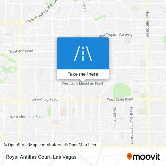 Royal Antilles Court map