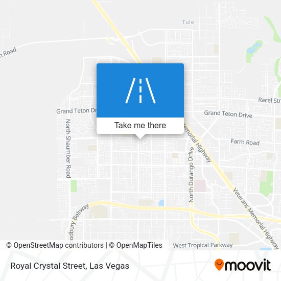 Mapa de Royal Crystal Street
