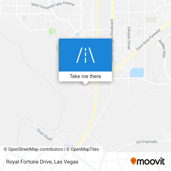 Mapa de Royal Fortune Drive