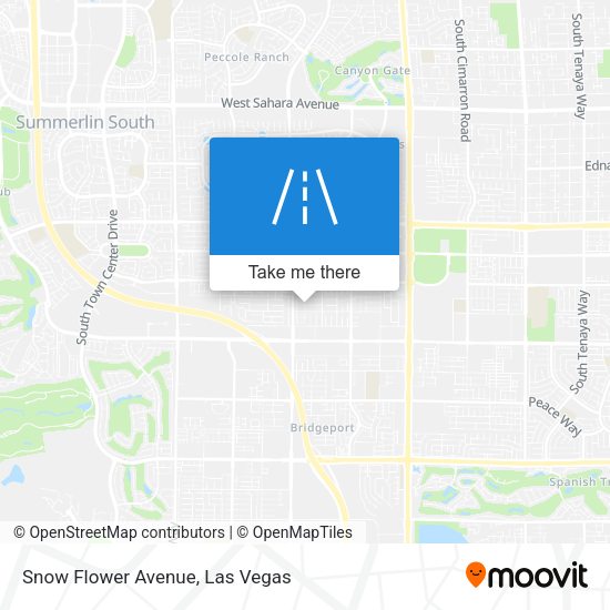 Snow Flower Avenue map
