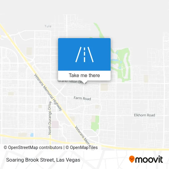 Soaring Brook Street map