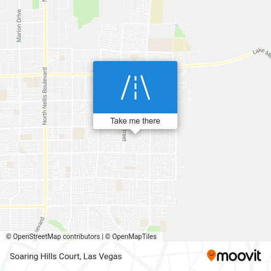 Soaring Hills Court map