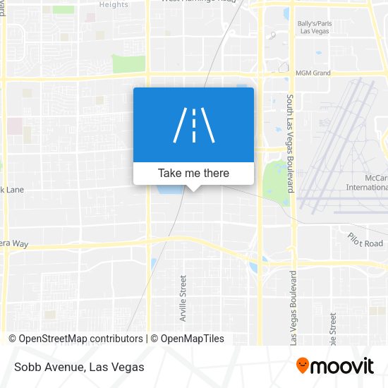 Mapa de Sobb Avenue