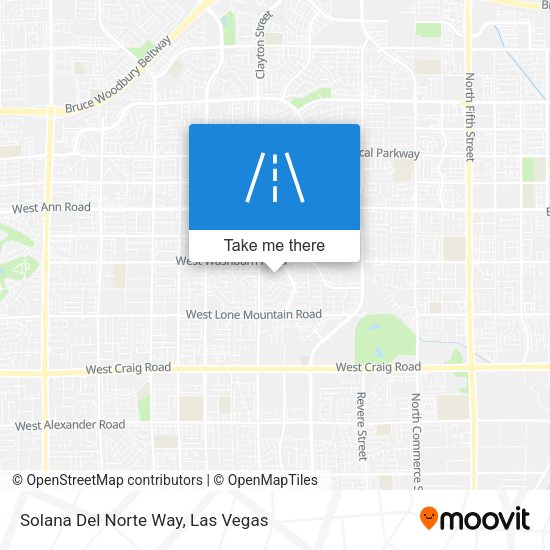 Mapa de Solana Del Norte Way