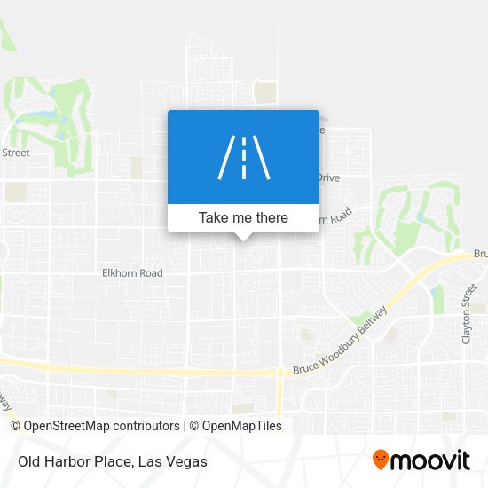 Old Harbor Place map
