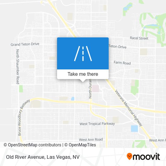 Old River Avenue map