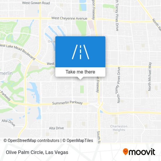 Olive Palm Circle map