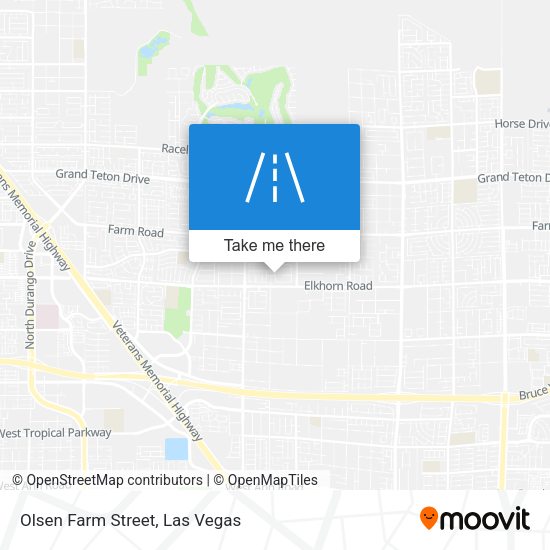 Mapa de Olsen Farm Street