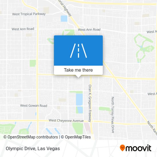 Mapa de Olympic Drive