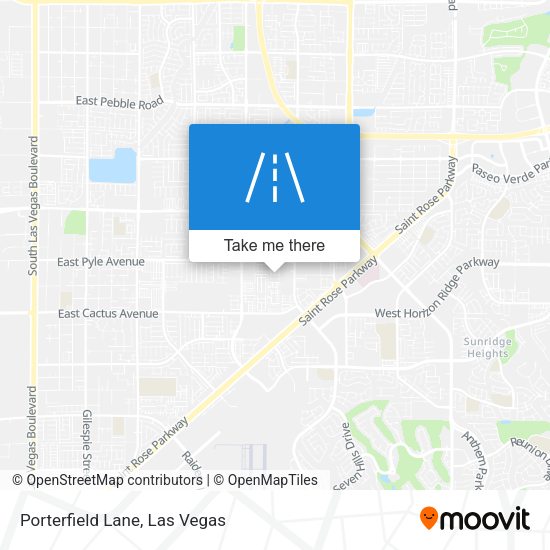 Porterfield Lane map