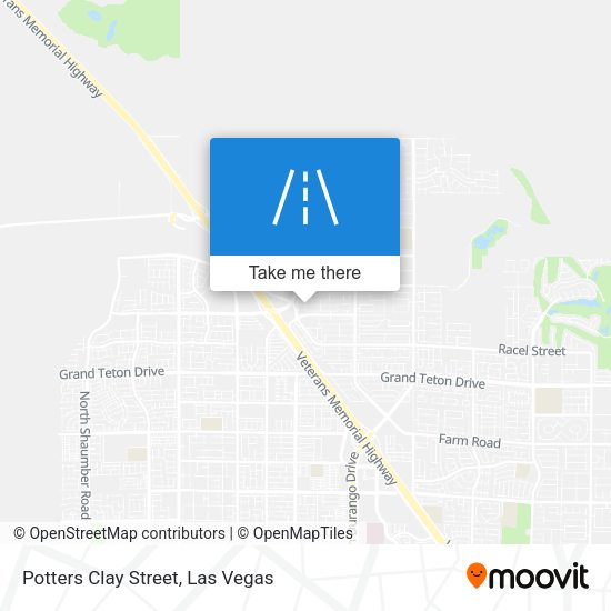 Potters Clay Street map