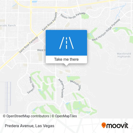 Mapa de Predera Avenue