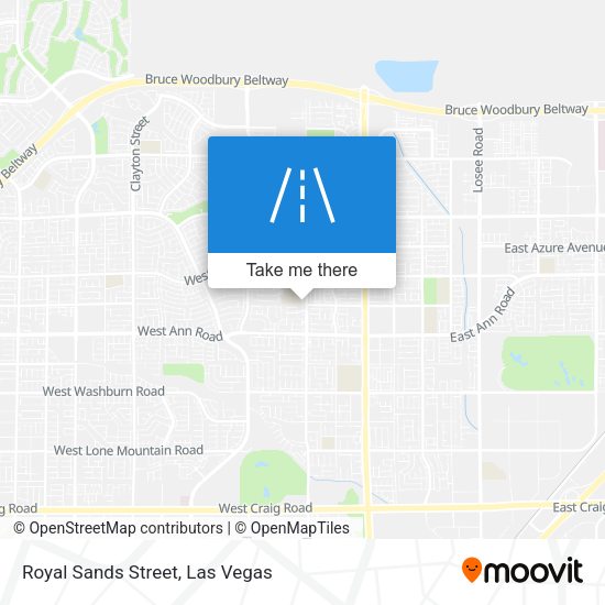 Royal Sands Street map