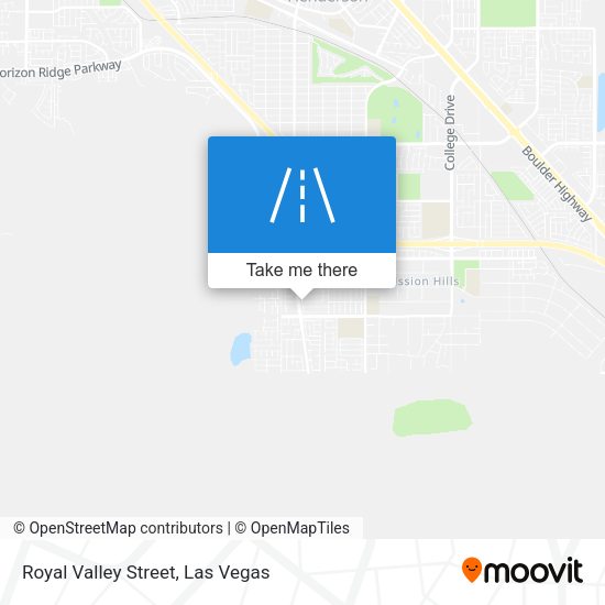 Royal Valley Street map