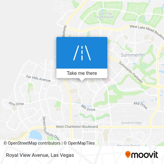Mapa de Royal View Avenue