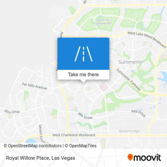 Royal Willow Place map
