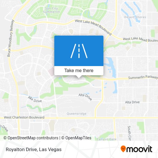Mapa de Royalton Drive