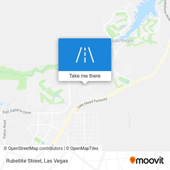 Mapa de Rubellite Street