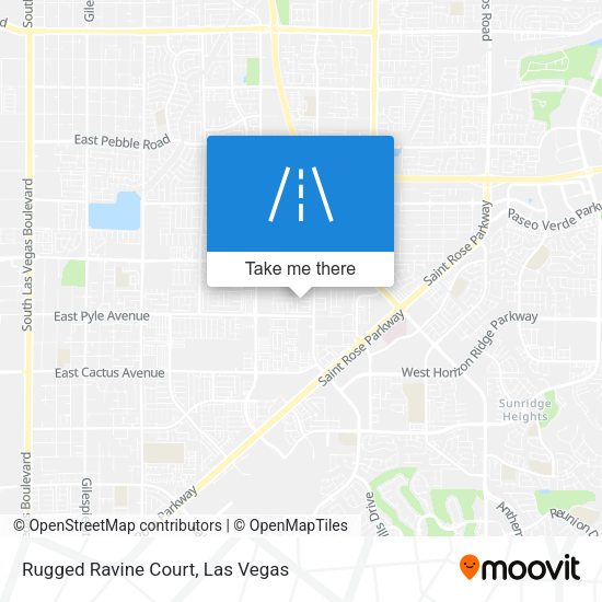 Rugged Ravine Court map