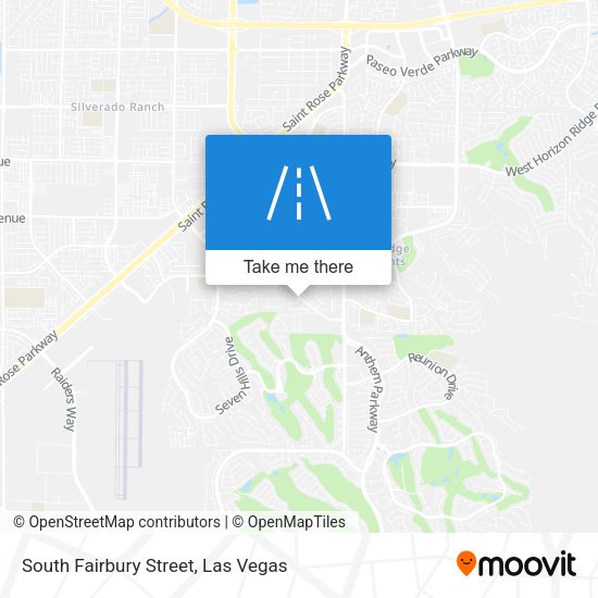 South Fairbury Street map