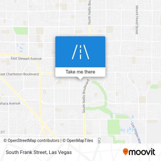 South Frank Street map