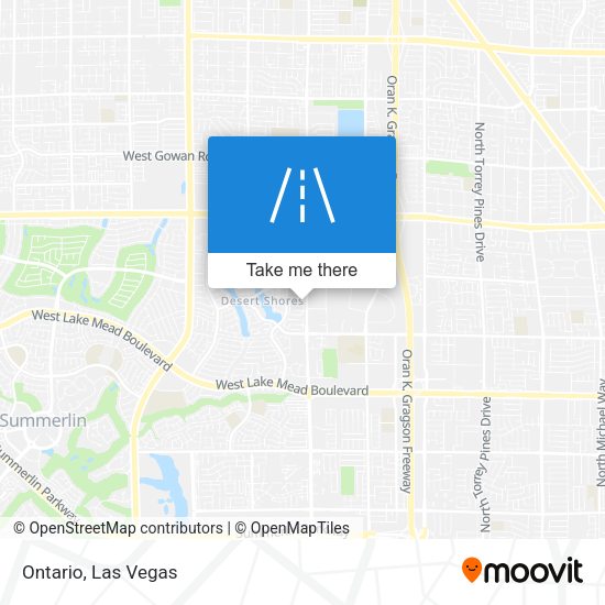 Mapa de Ontario