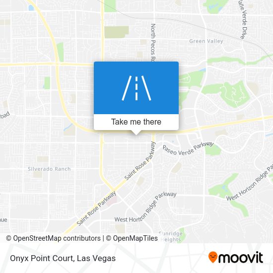 Onyx Point Court map