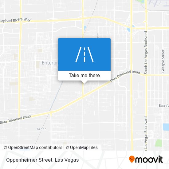 Oppenheimer Street map