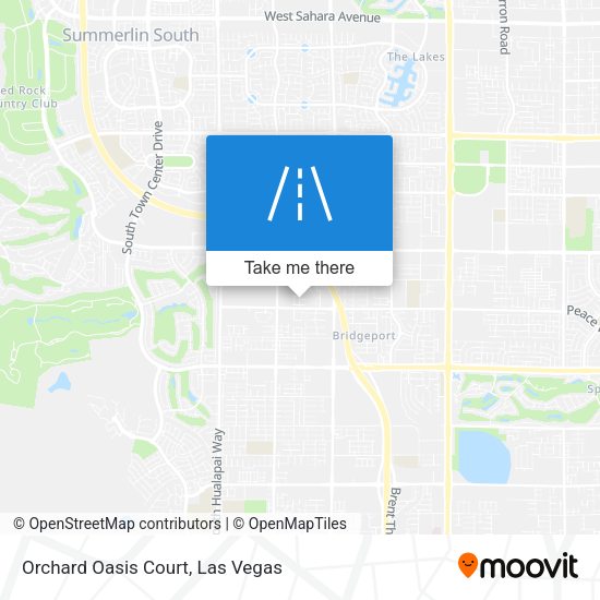 Orchard Oasis Court map
