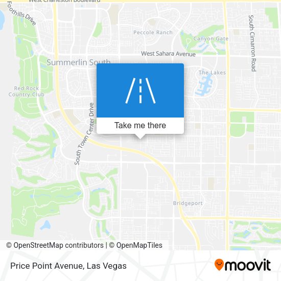 Mapa de Price Point Avenue