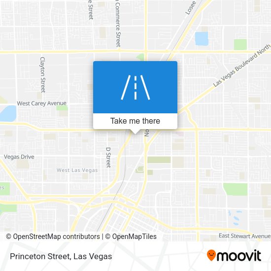 Mapa de Princeton Street