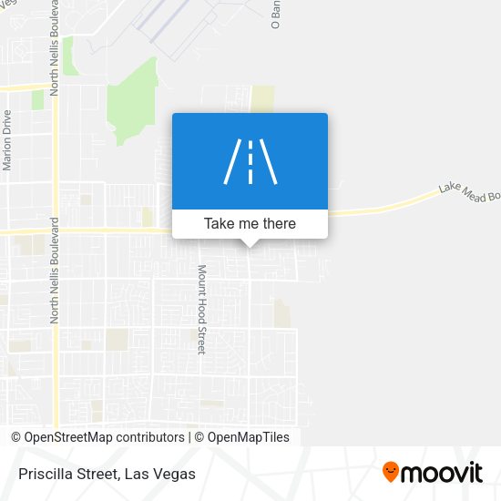 Mapa de Priscilla Street