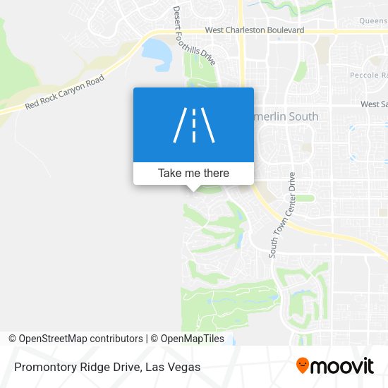 Promontory Ridge Drive map