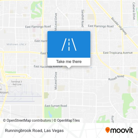 Mapa de Runningbrook Road