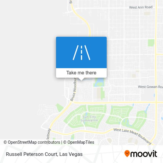 Russell Peterson Court map