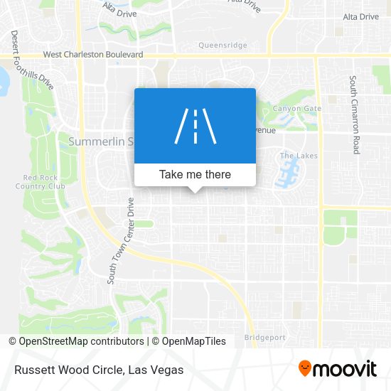 Russett Wood Circle map