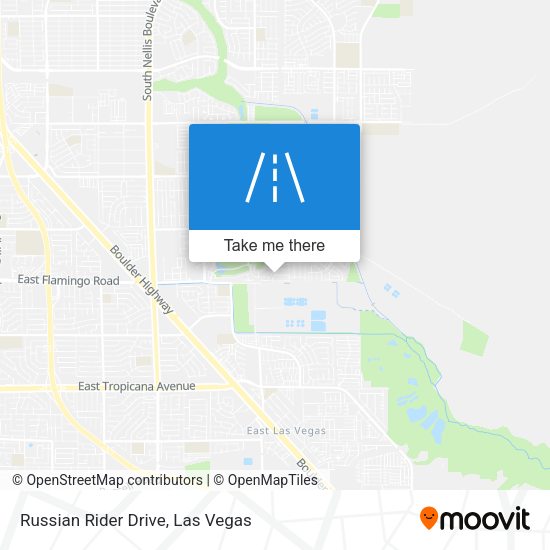 Mapa de Russian Rider Drive