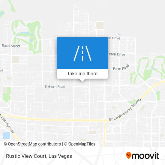 Mapa de Rustic View Court