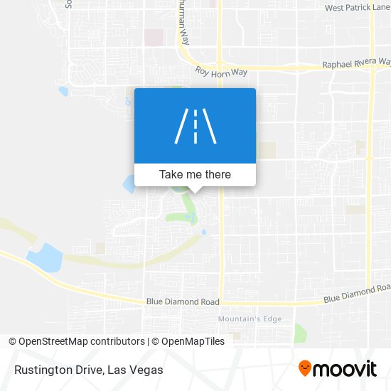 Rustington Drive map