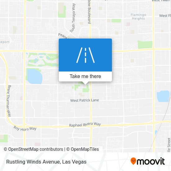 Mapa de Rustling Winds Avenue