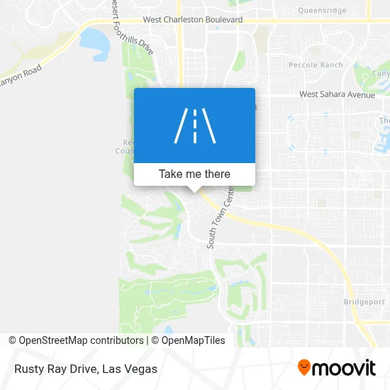 Rusty Ray Drive map