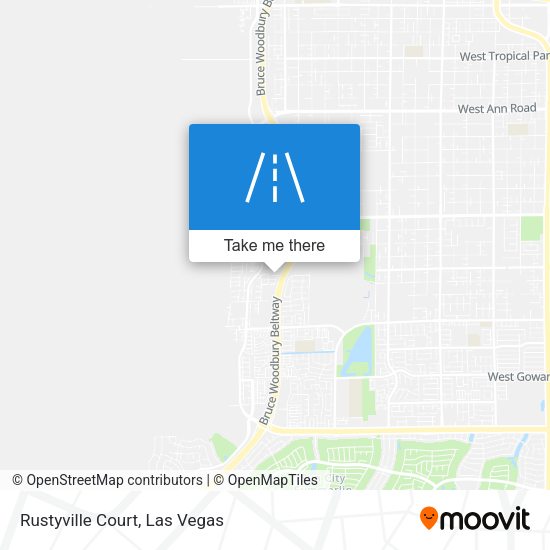 Mapa de Rustyville Court