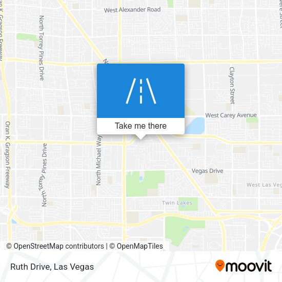 Mapa de Ruth Drive