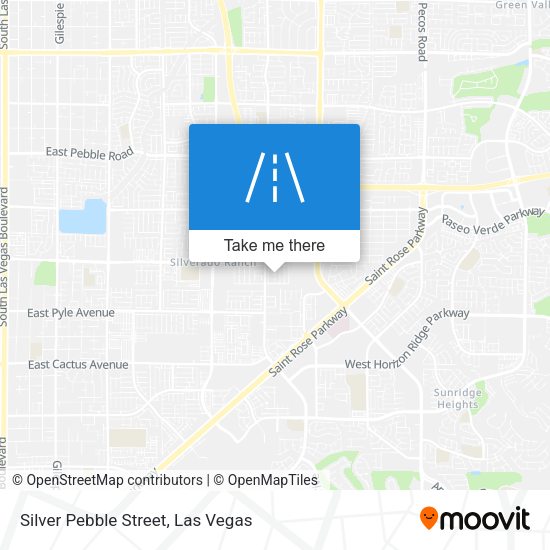 Mapa de Silver Pebble Street