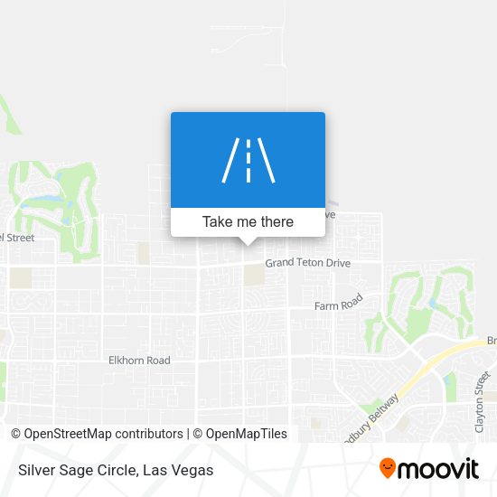 Silver Sage Circle map
