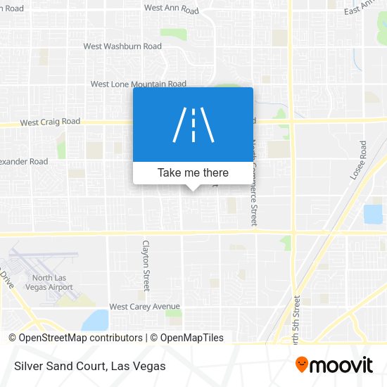 Mapa de Silver Sand Court