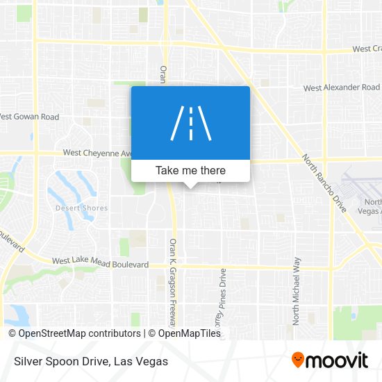 Mapa de Silver Spoon Drive