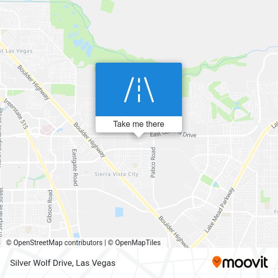Silver Wolf Drive map