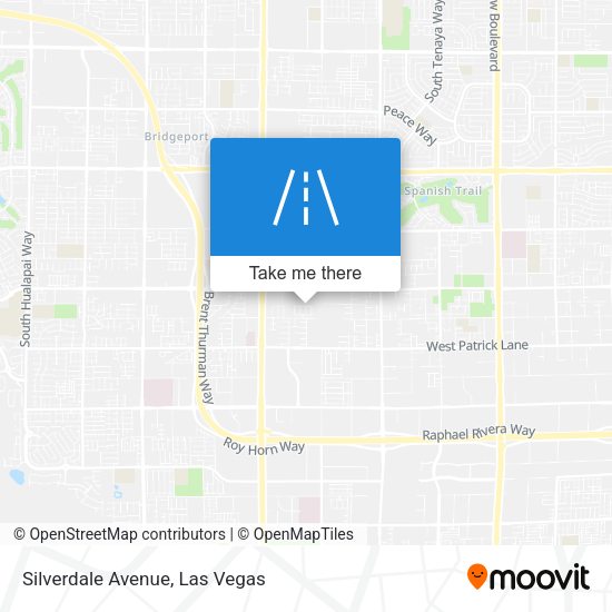 Silverdale Avenue map