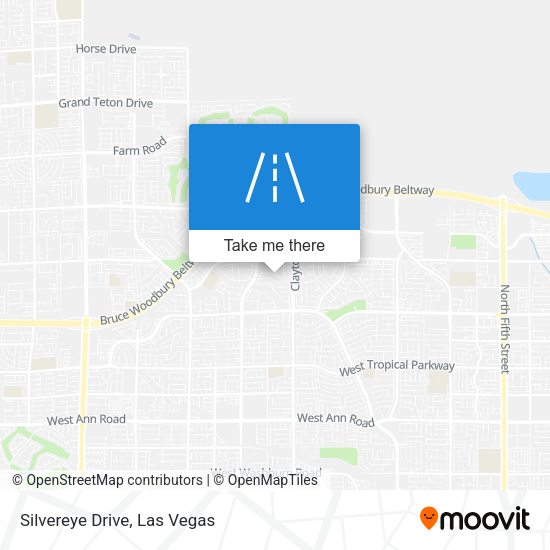 Mapa de Silvereye Drive